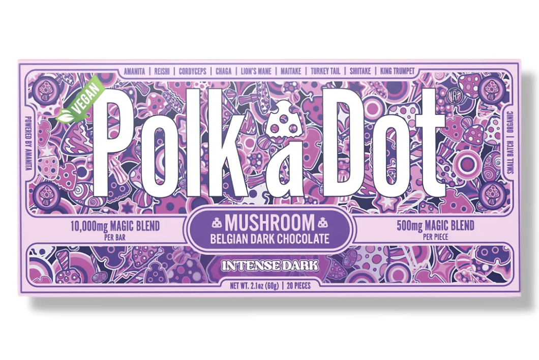 Polkadot Intense Dark Chocolate Bar